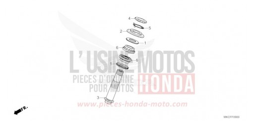 SHAFT ROD GL1800BDN de 2022